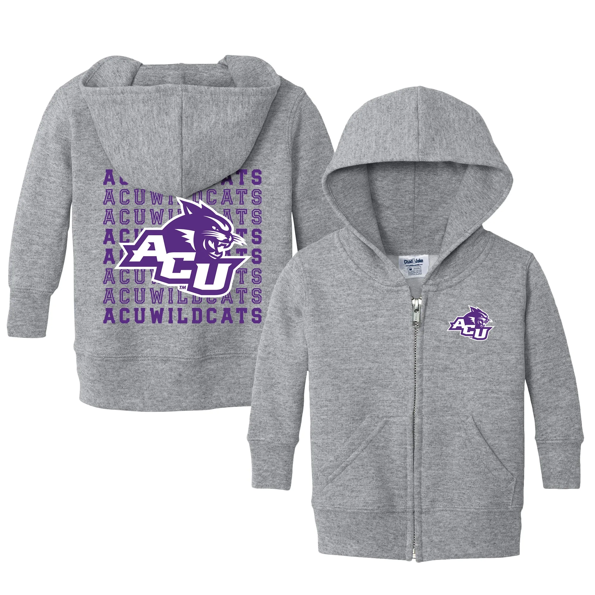 Abilene Christian University Wildcats Retro Infant Full-Zip Sweatshirt