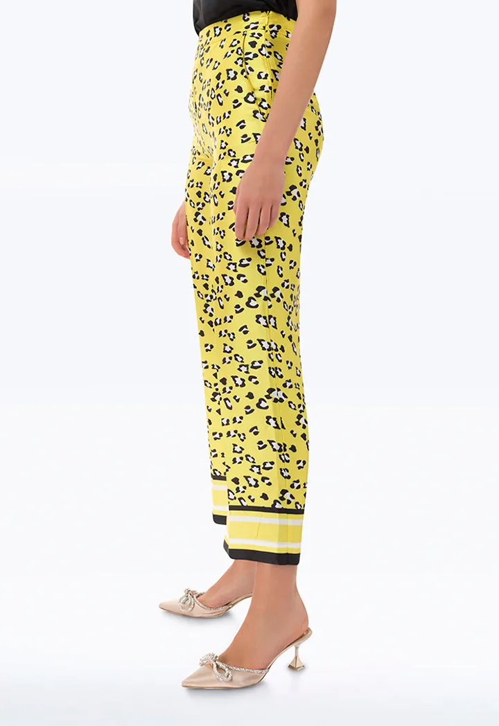 Allover Printed Culottes