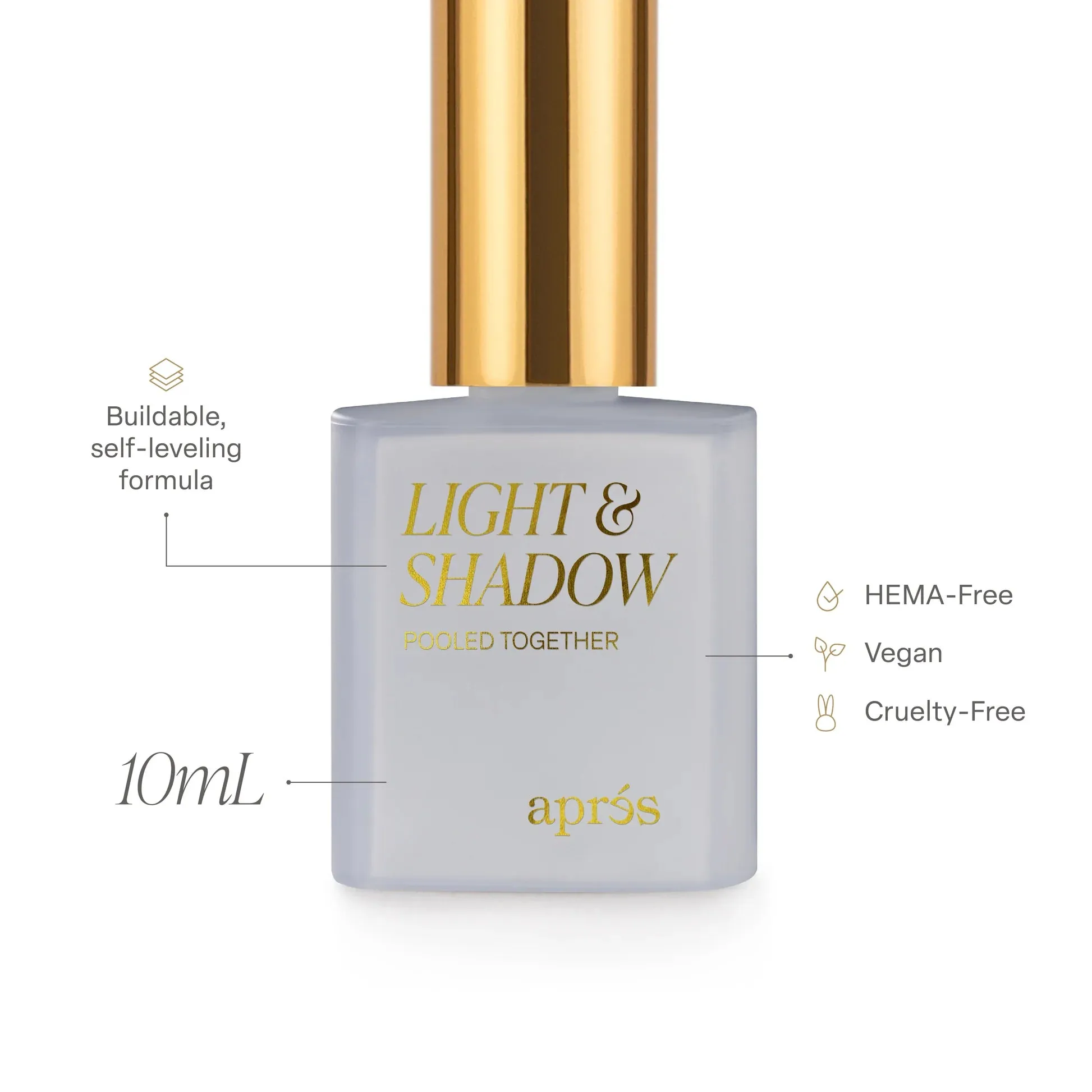 Apres Light & Shadow Sheer Gel Couleur - 408 Be Still