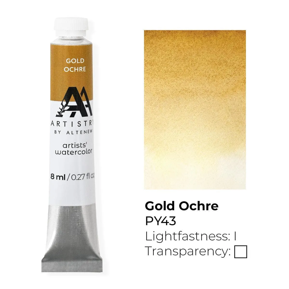 Artists' Watercolor Tube - Gold Ochre