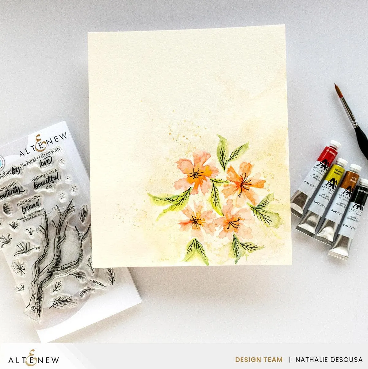 Artists' Watercolor Tube - Gold Ochre