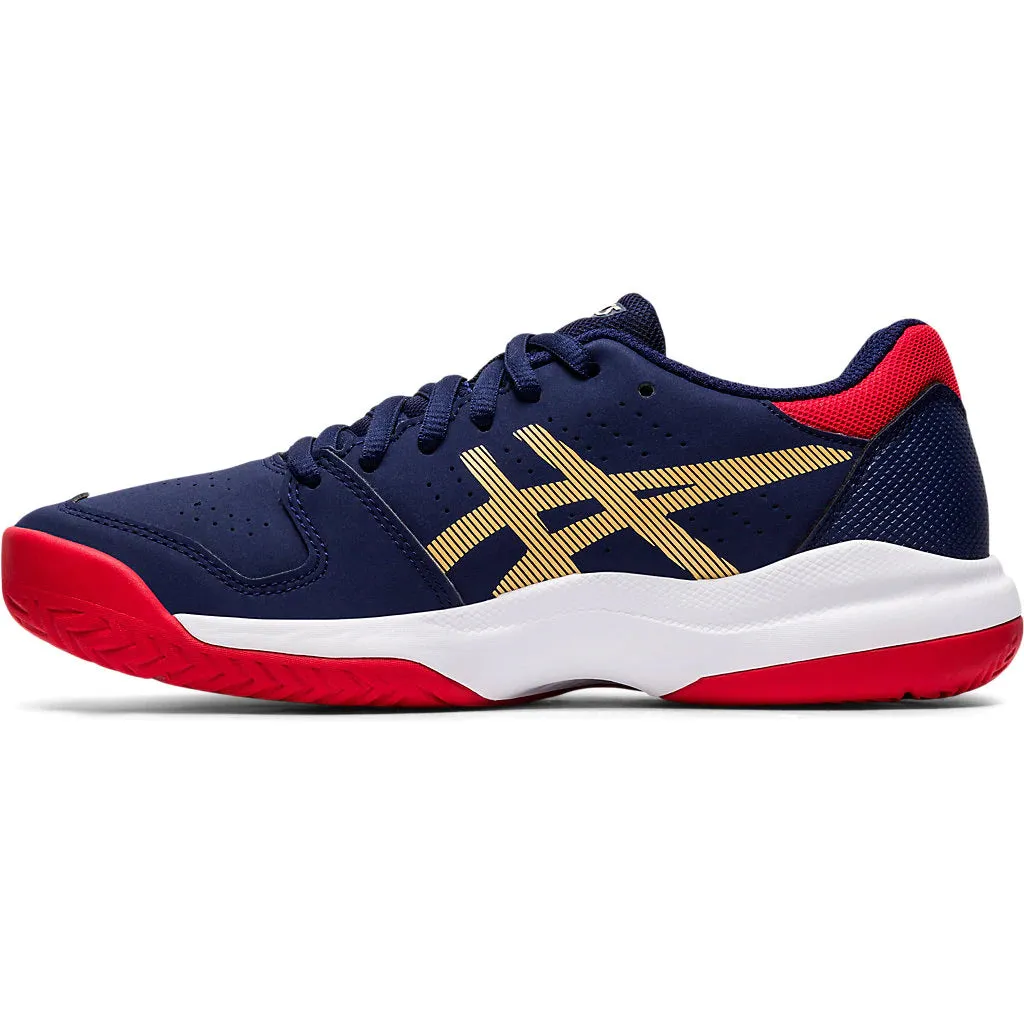 Asics Gel Game 7 Peacoat Red Juniors Tennis Shoes