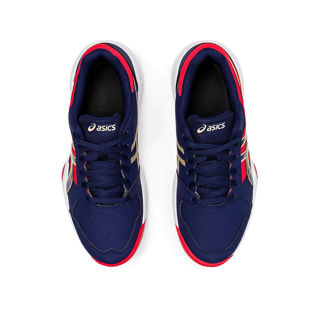 Asics Gel Game 7 Peacoat Red Juniors Tennis Shoes