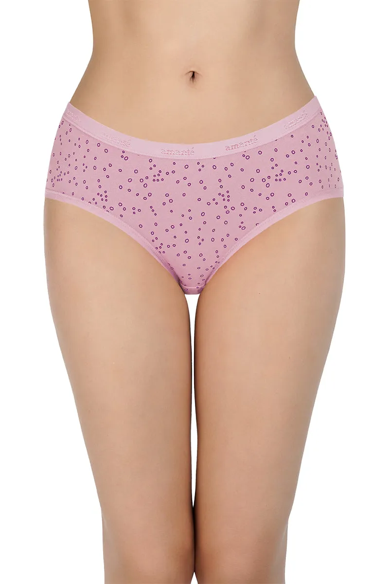 Assorted Mid Rise Hipster Panty (Pack of 5)