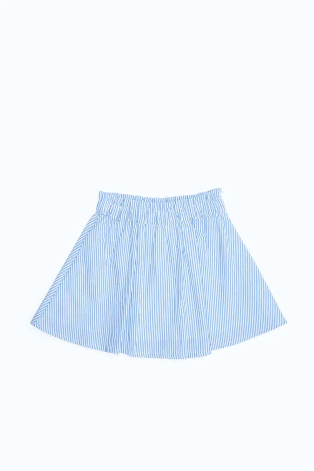 Baby Girls Blue Embellished Skirt