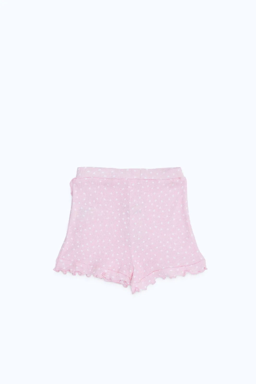 Baby Girls Pink Floral Skirt