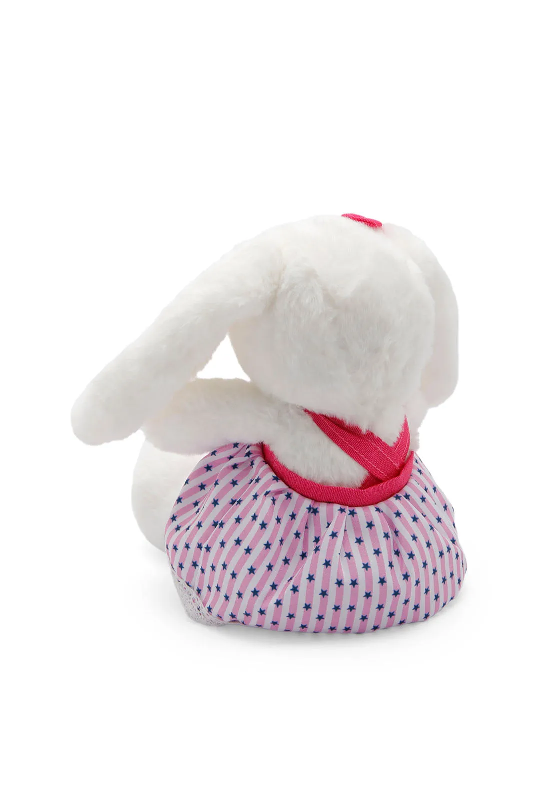 Baby Pink Rabbit Toy With Skirt