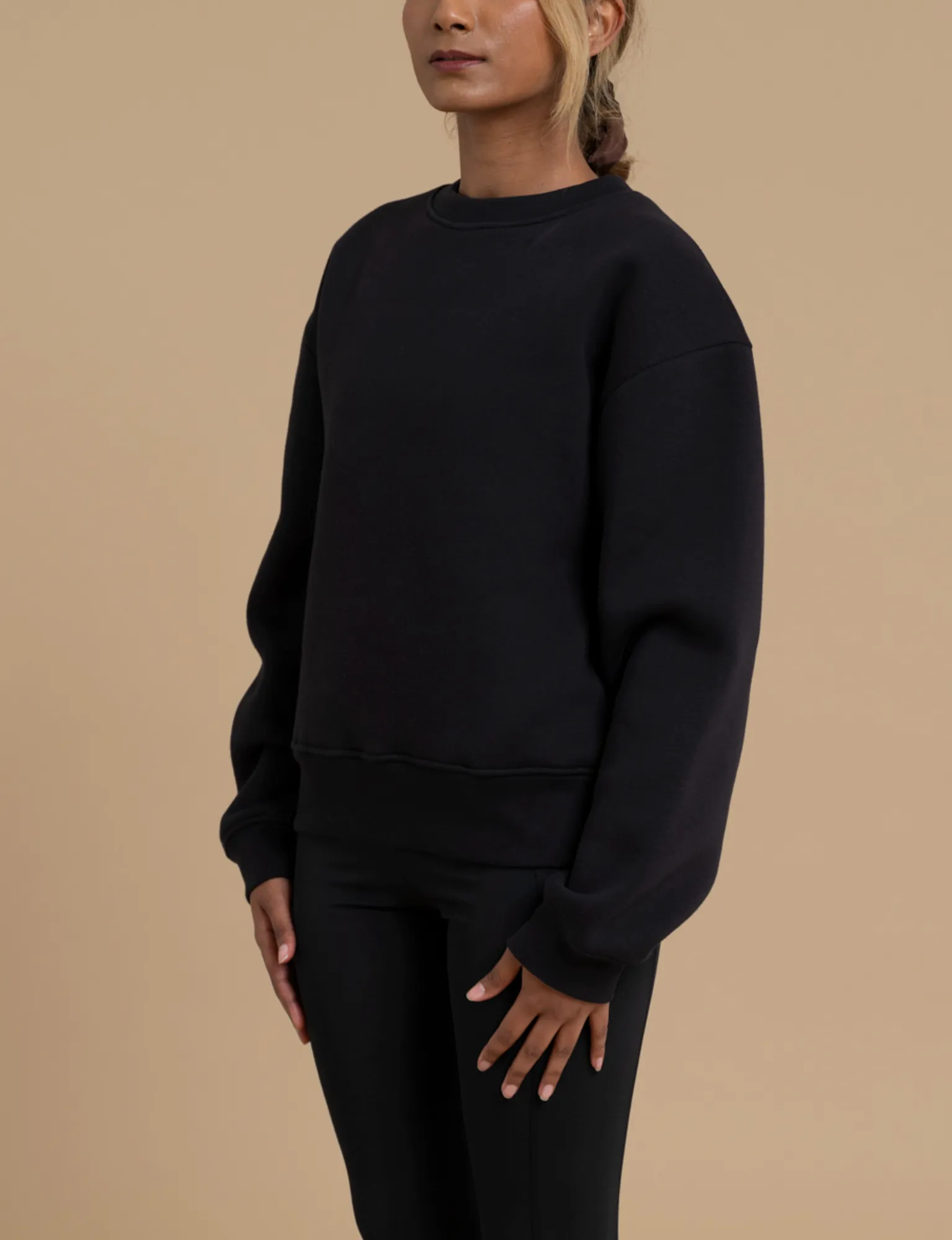 BAILEY crewneck sweatshirt black