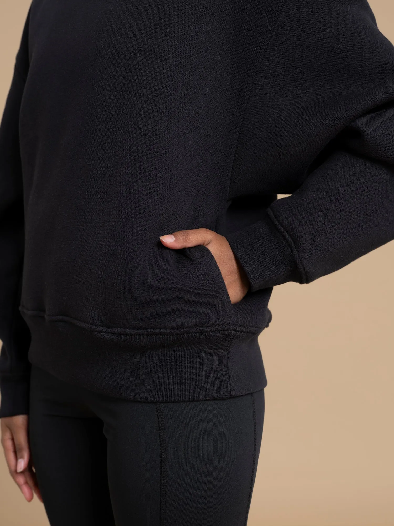 BAILEY crewneck sweatshirt black