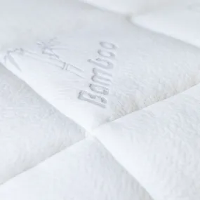 Bamboo Padded Mattress Topper