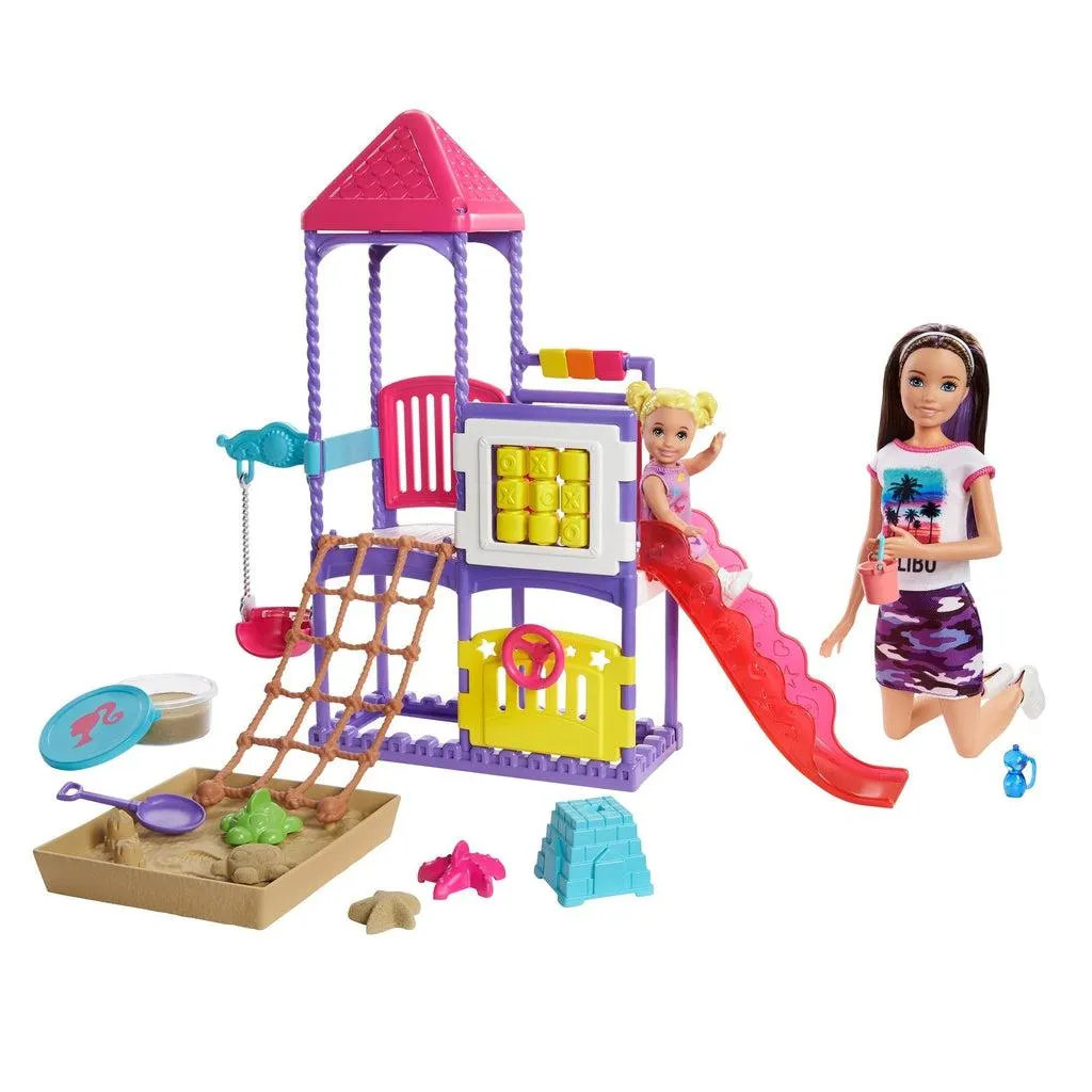 Barbie Babysitter Climb n' Explore Playground