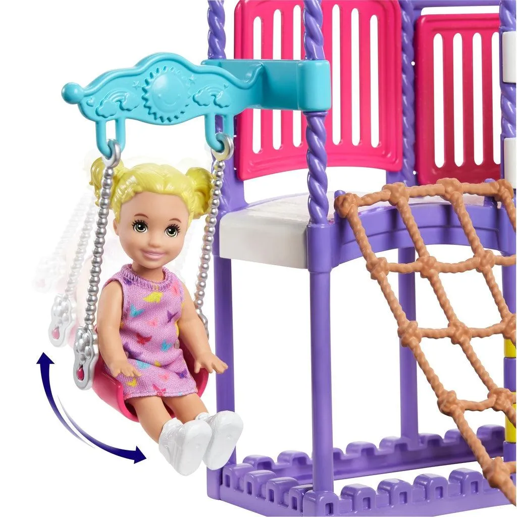 Barbie Babysitter Climb n' Explore Playground