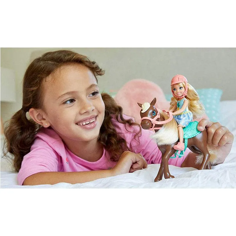 Barbie Club Chelsea Doll and Horse