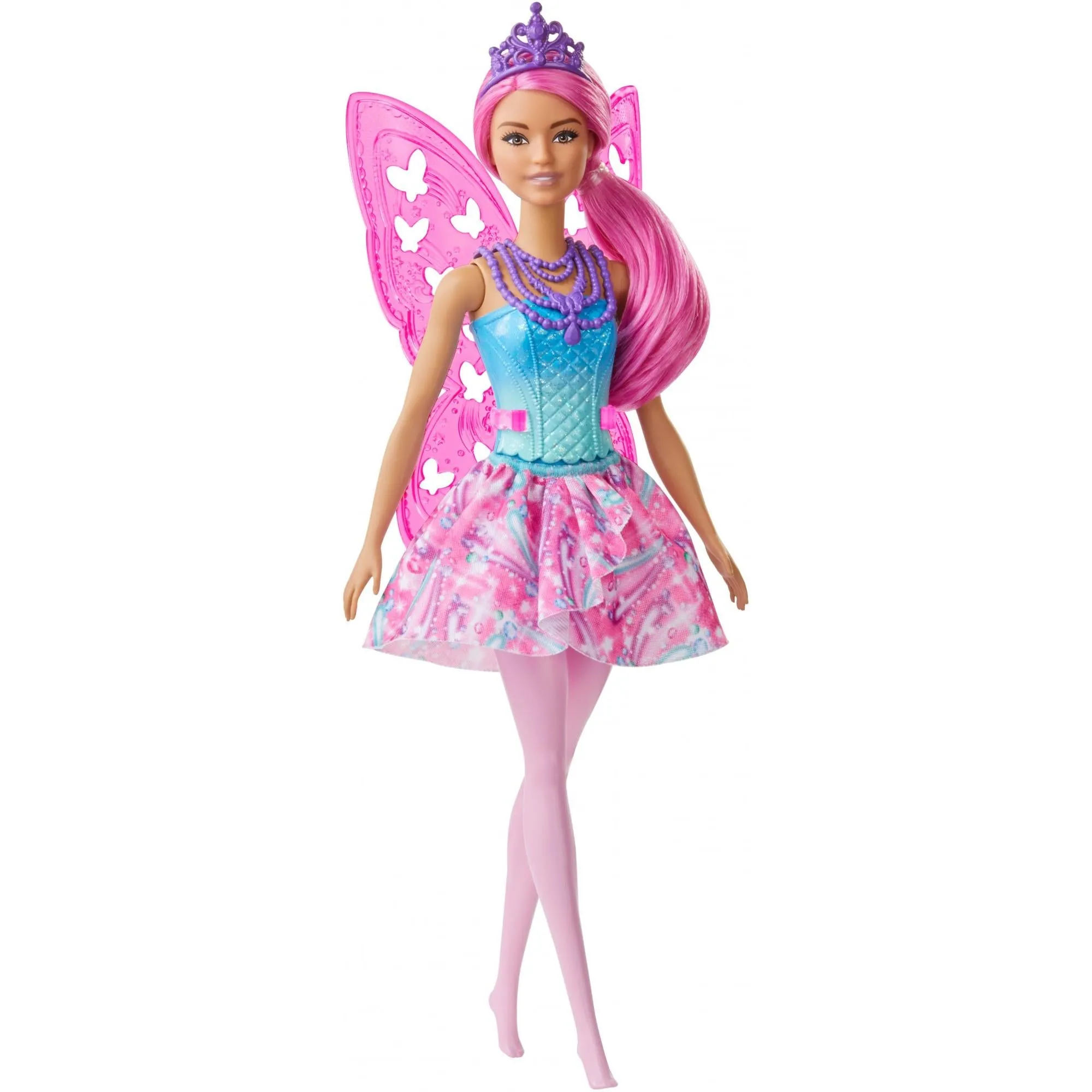 Barbie Dreamtopia Fairy Doll 12-Inch Pink Hair