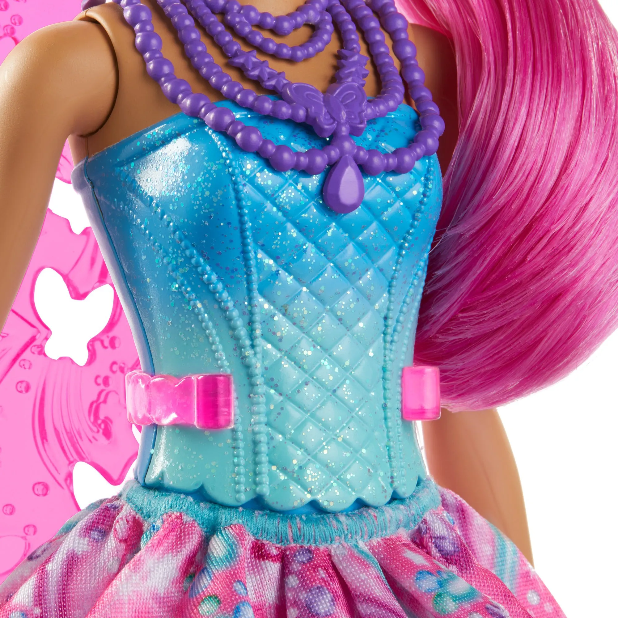 Barbie Dreamtopia Fairy Doll 12-Inch Pink Hair