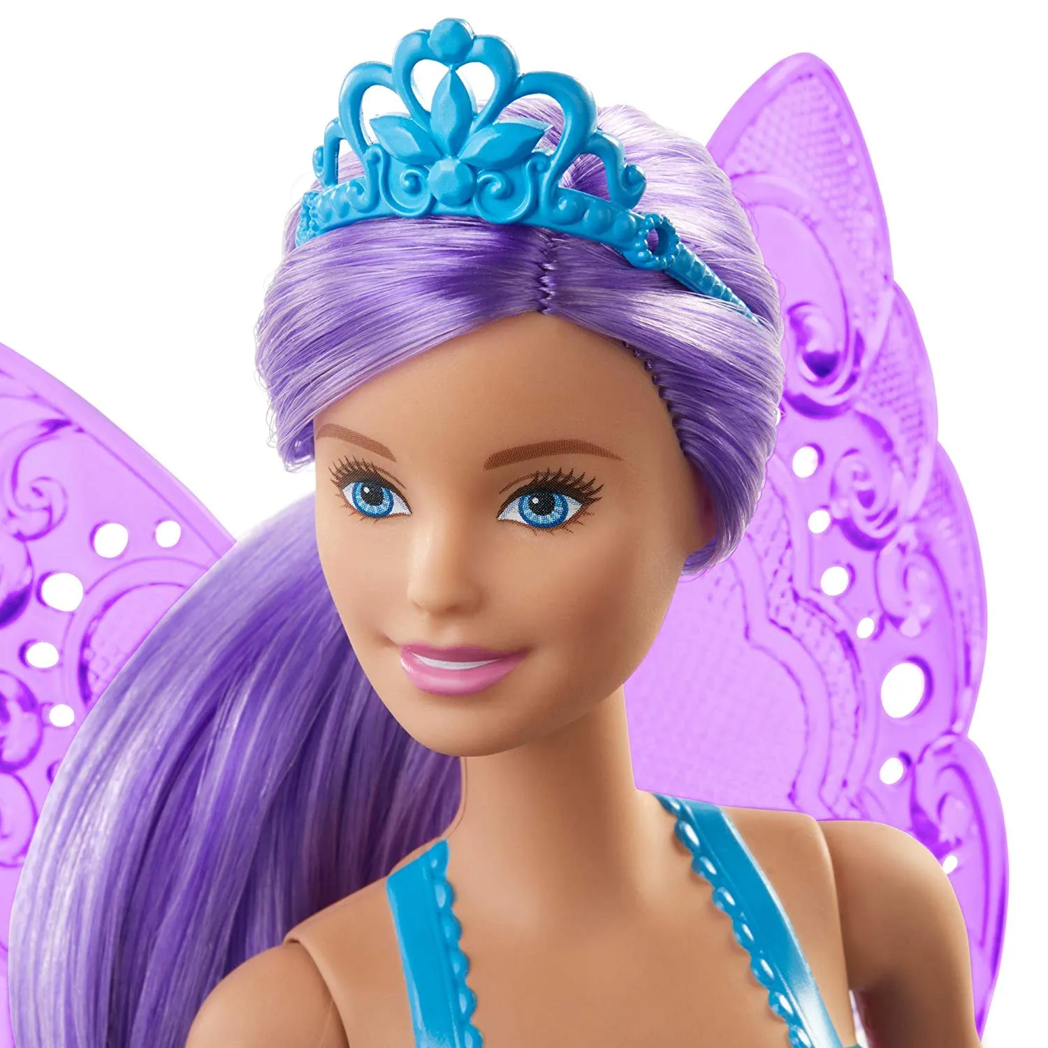 Barbie Dreamtopia Fairy Doll 12 Inch with Purple Hair and Wings