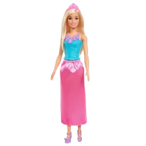 Barbie Dreamtopia Princess Blonde Doll Wearing Pink Skirt, Shoes and Tiara for Kids Ages 3 