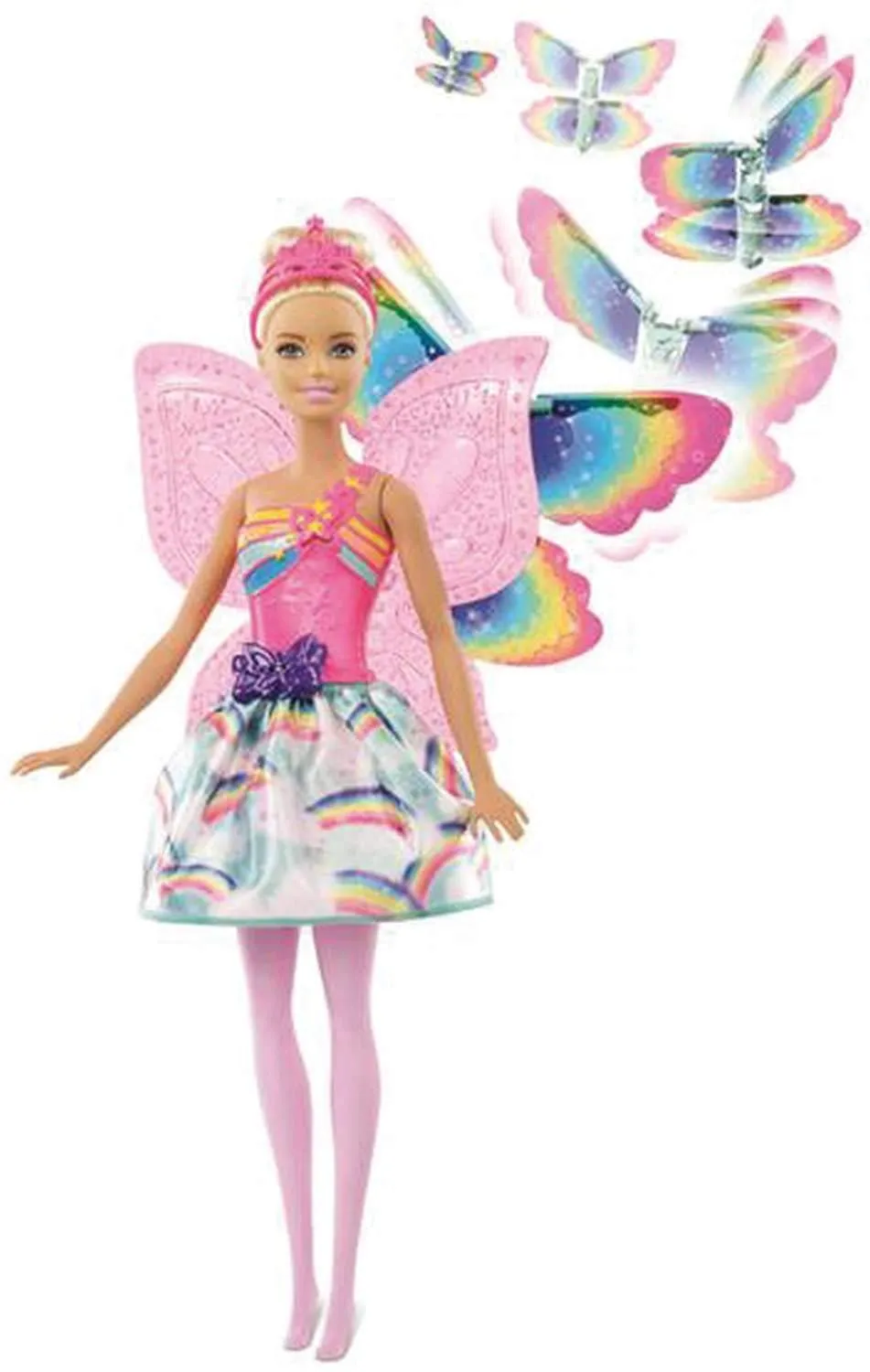 Barbie Dreamtopia Rainbow Cove Flying Wings Fairy Doll