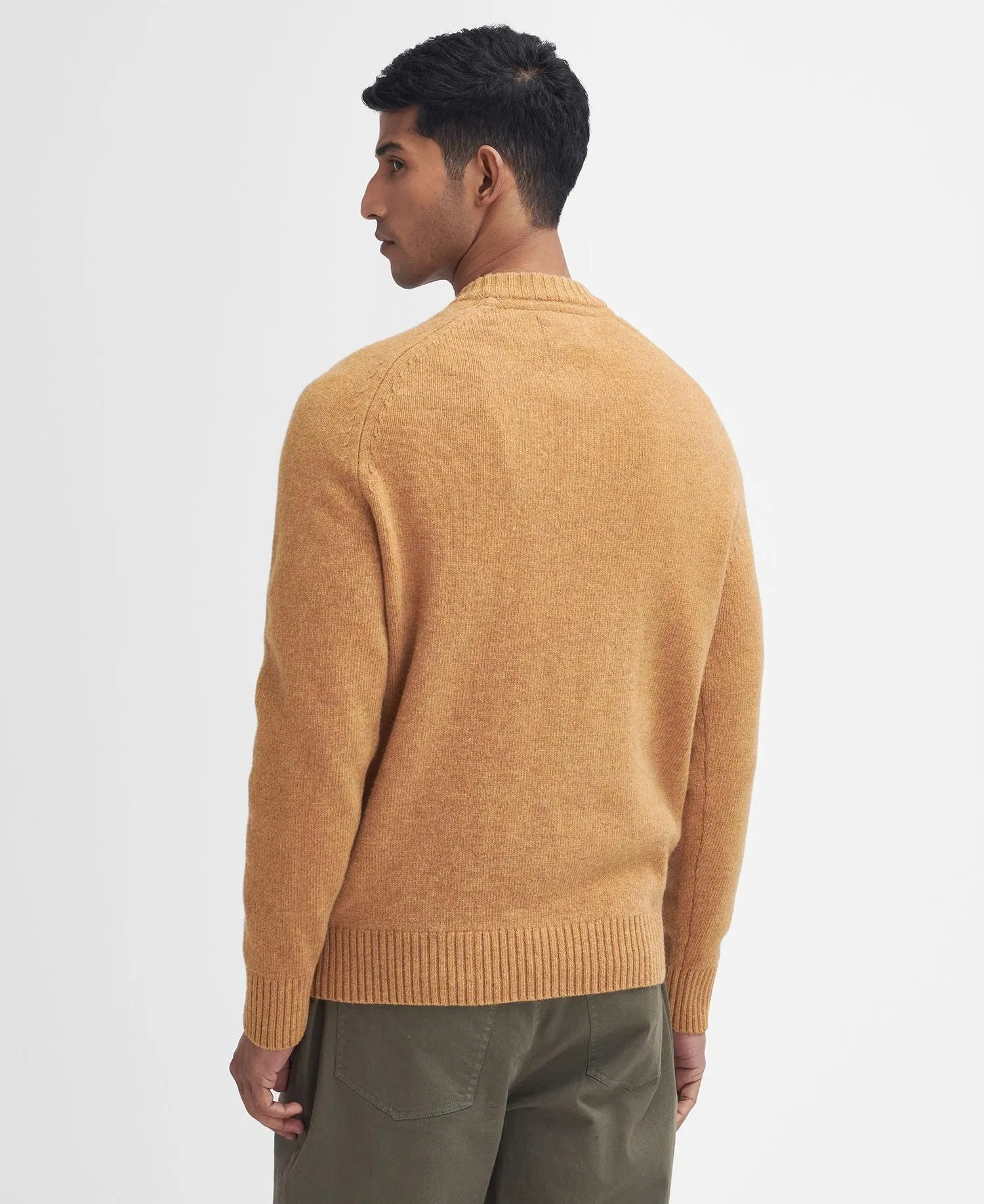 Barbour - Grangetown Merino Crew Neck Sweater, Harvest Gold