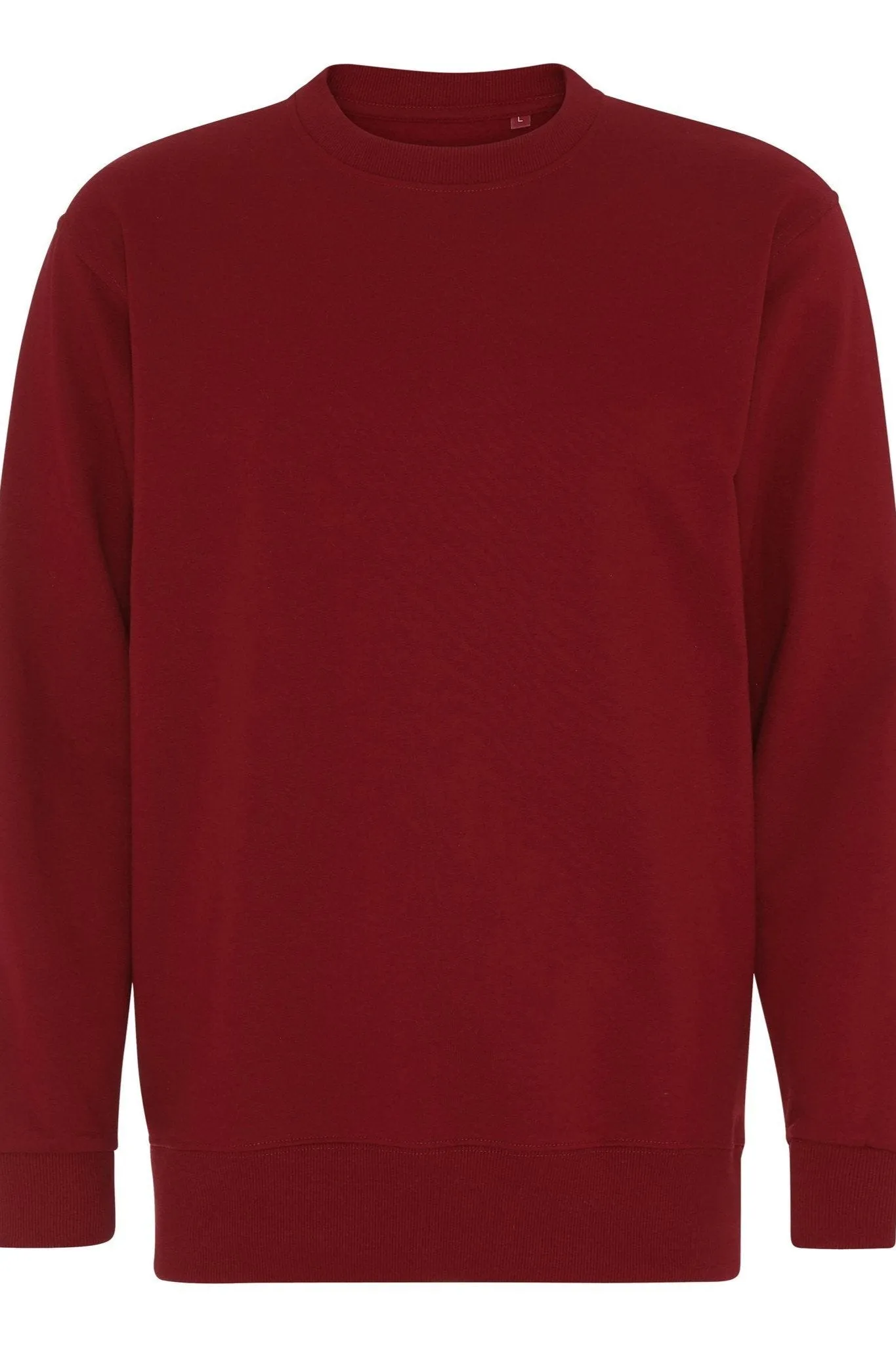 Basic Crewneck - Bordeaux Rød