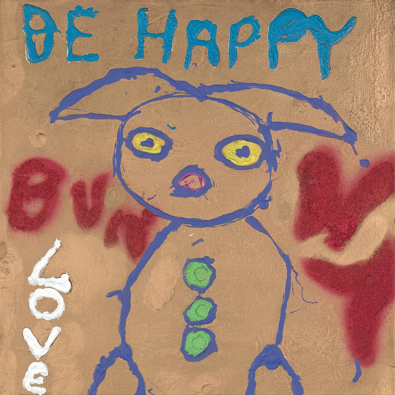 Be Happy Bunny - Original Painting