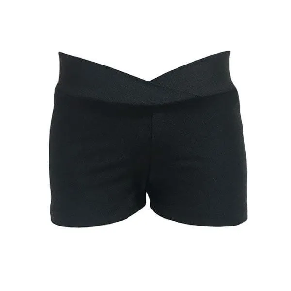 Black Hipster Hotpants Shorts