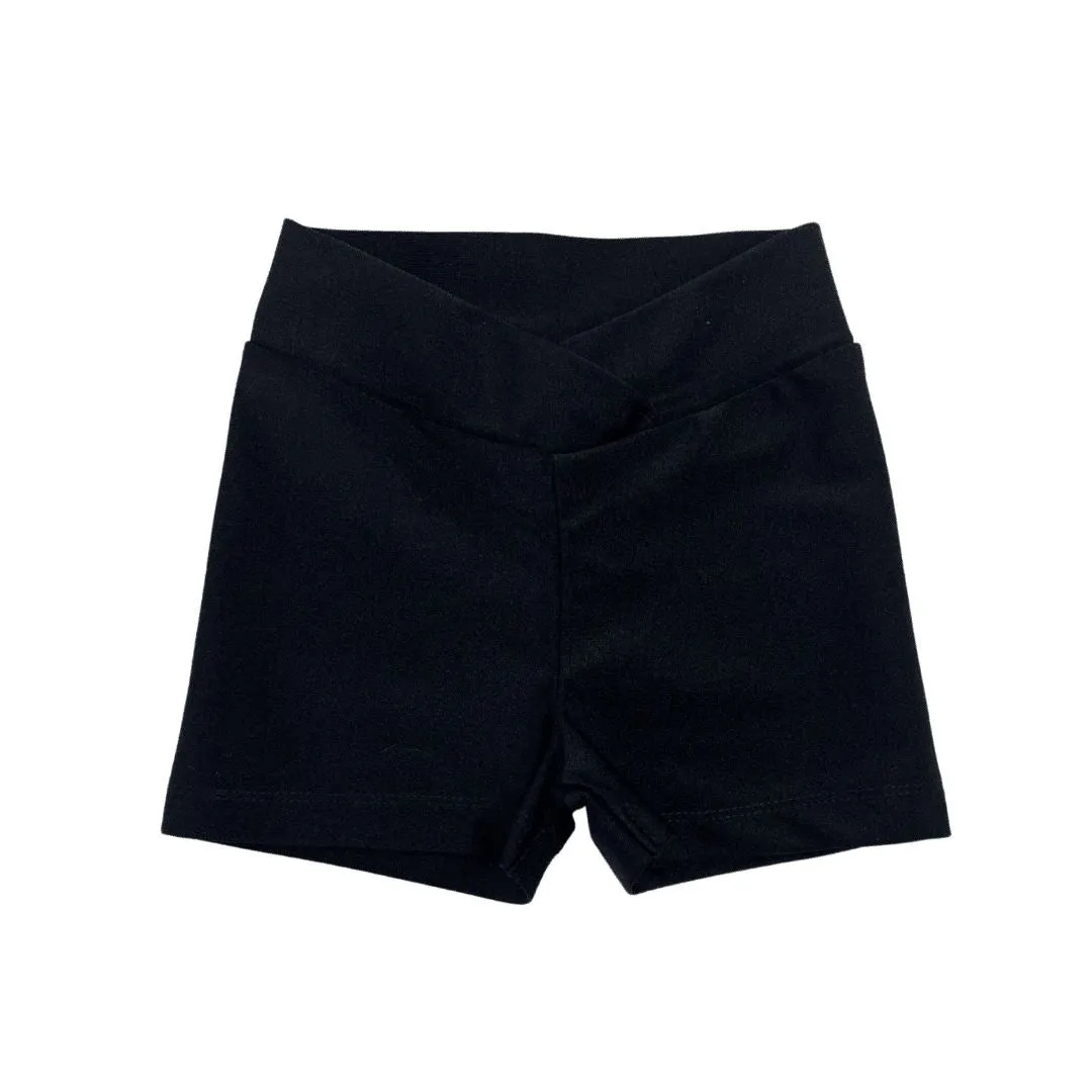 Black Hipster Hotpants Shorts