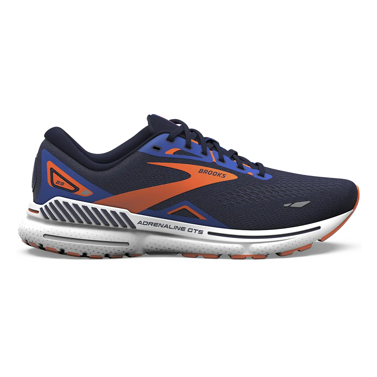 Brooks Adrenaline GTS 23 - Peacoat - Orange - Surf the Web