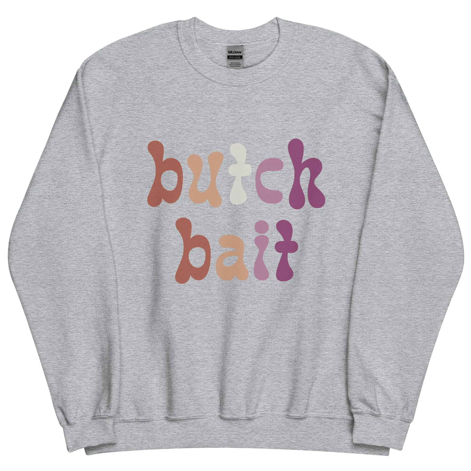 Butch Bait Retro Lesbian Sweatshirt