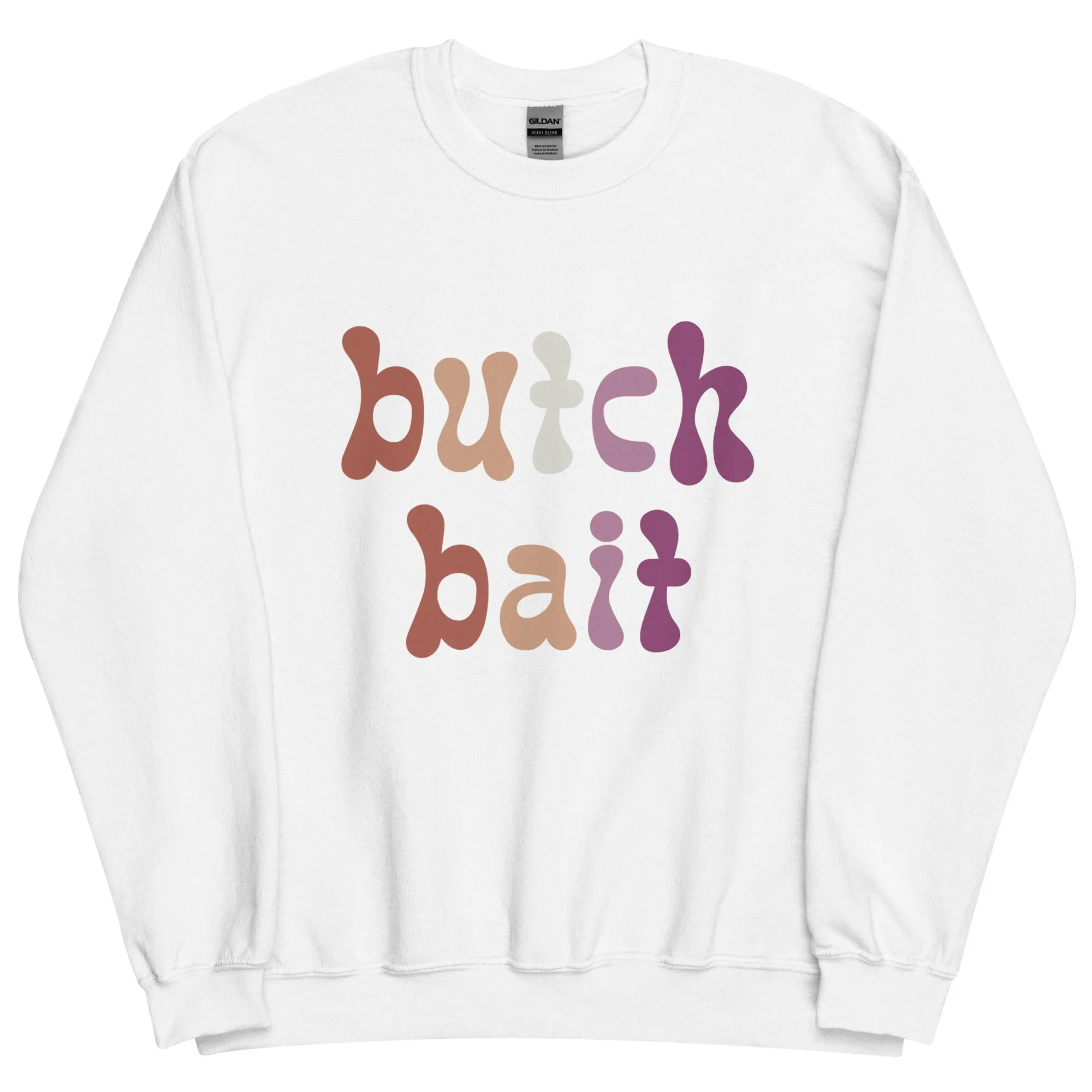 Butch Bait Retro Lesbian Sweatshirt