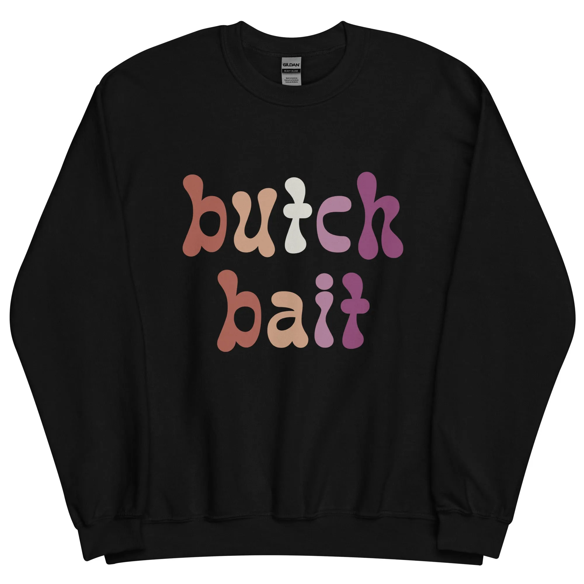 Butch Bait Retro Lesbian Sweatshirt