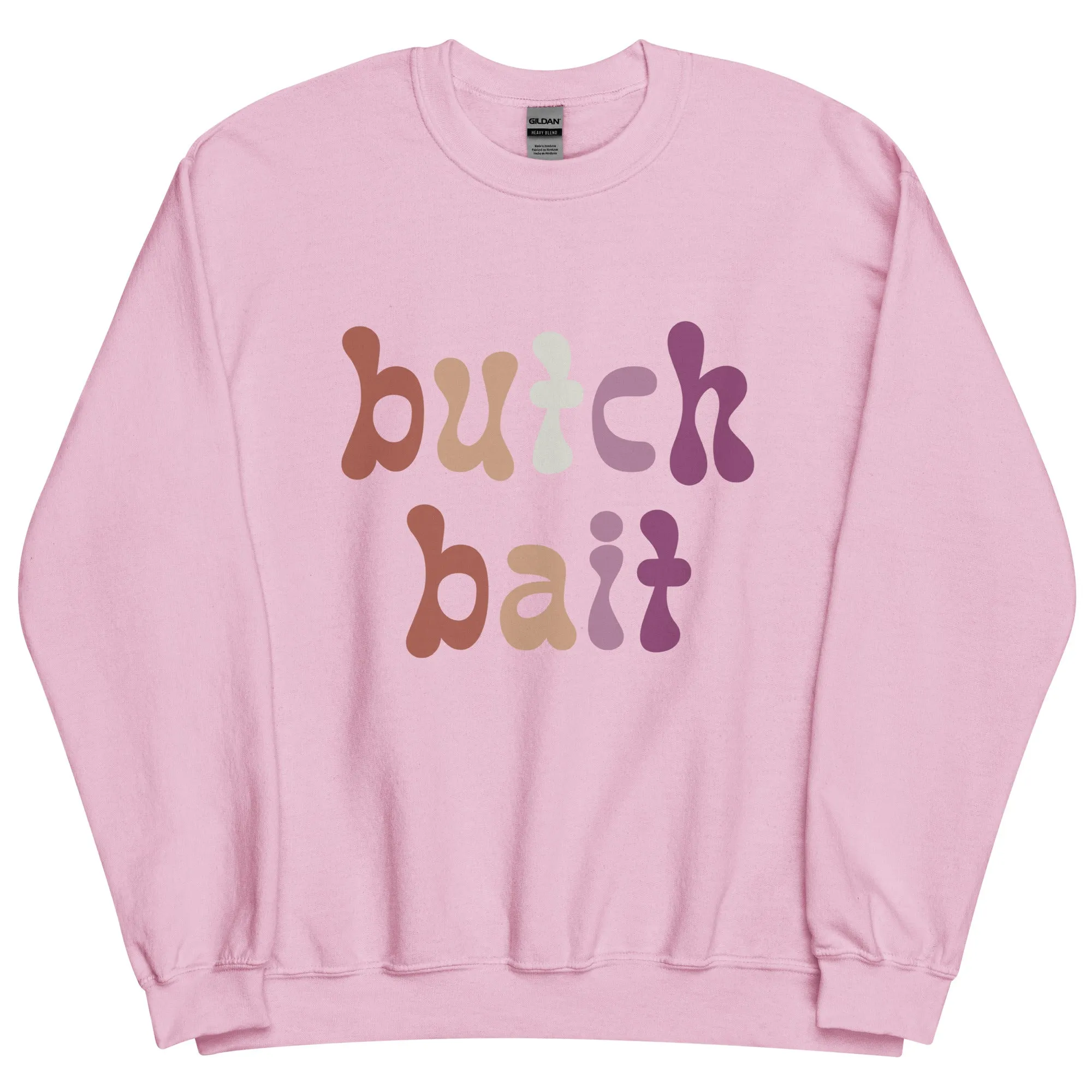 Butch Bait Retro Lesbian Sweatshirt