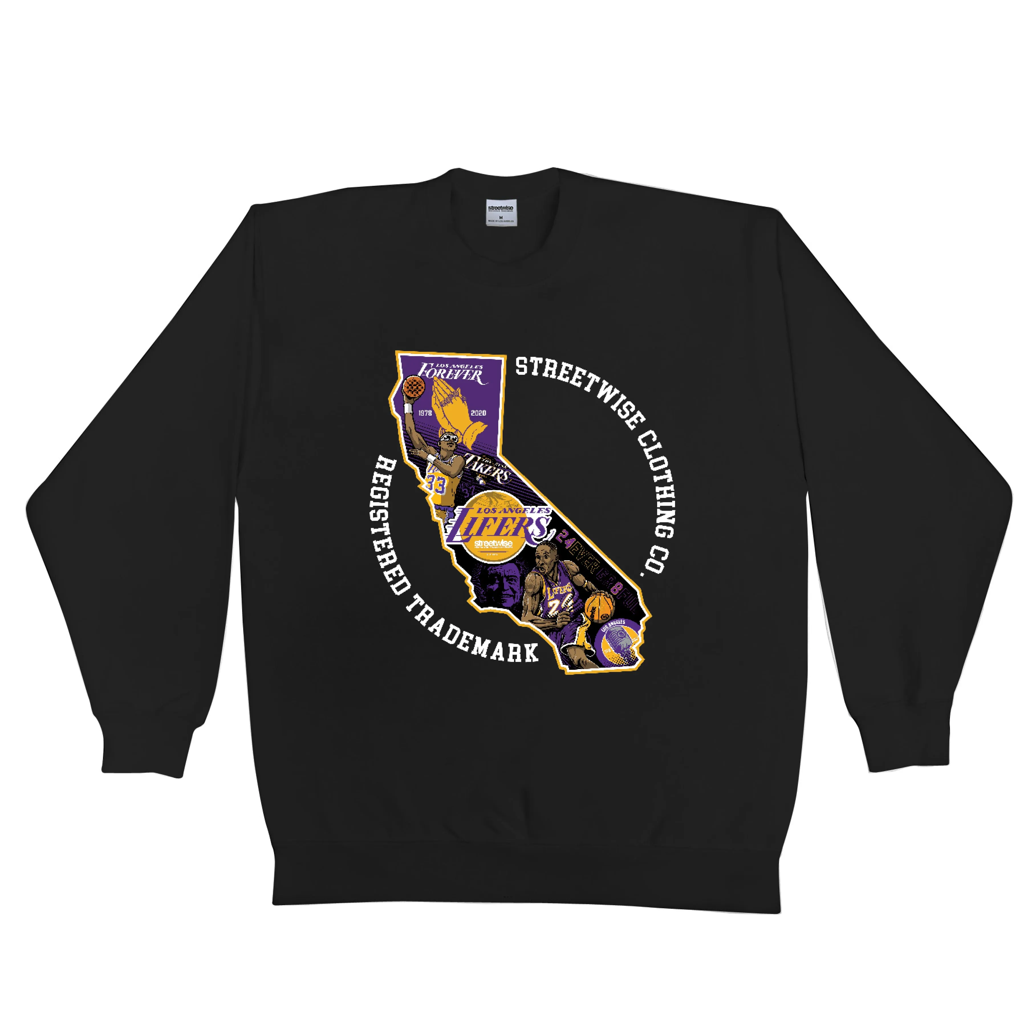 Cali Lifers Crewneck (Black)