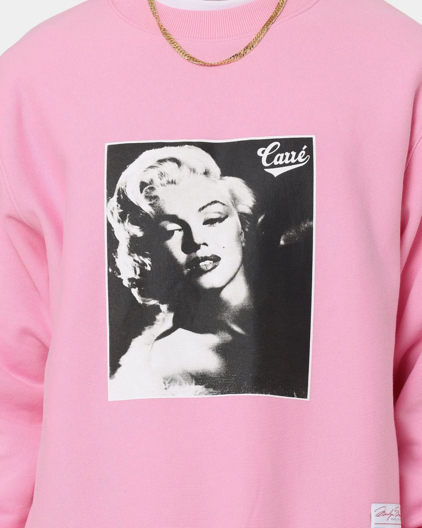 Carré X Marilyn Monroe Marilyn Monroe Crewneck Pink