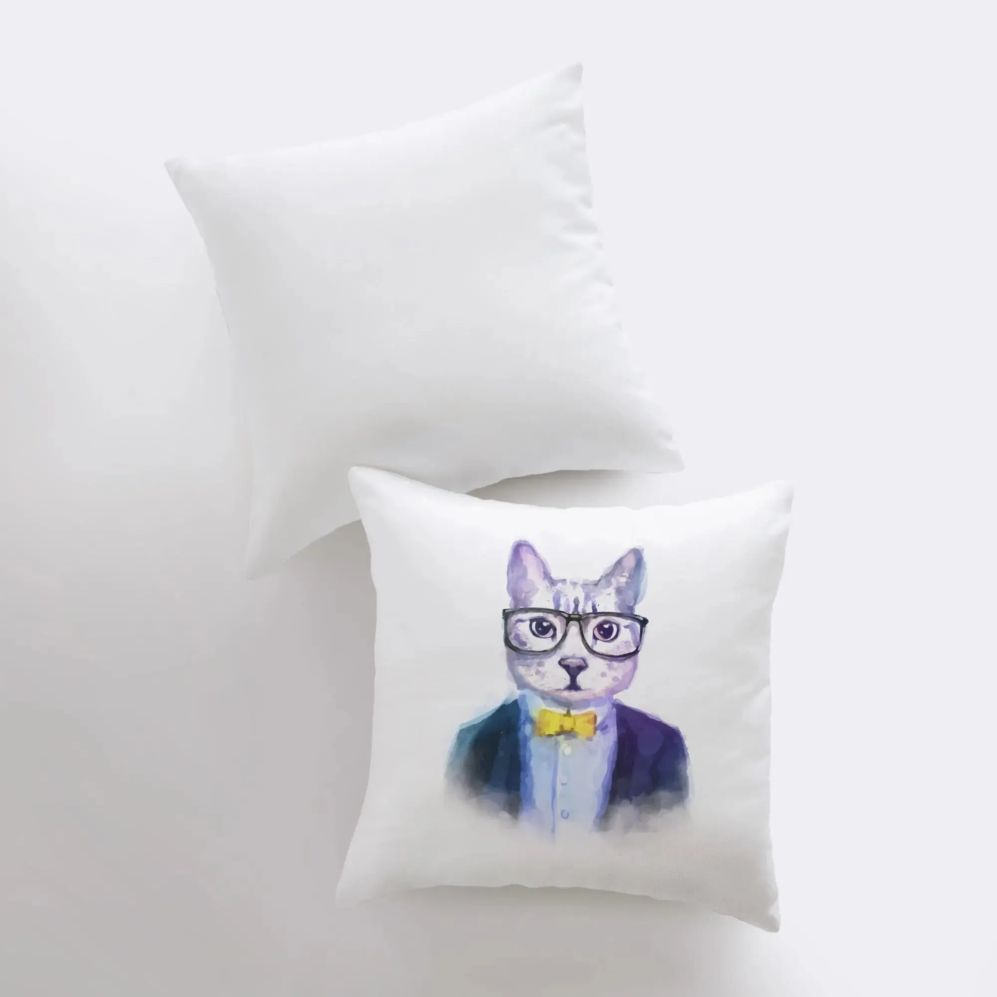 Cats | Hipster | Pillow Cover | Throw Pillow | Cat Gift | Home Decor | Cute Throw Pillows | Best Throw Pillows | Unique Decorative Pillows