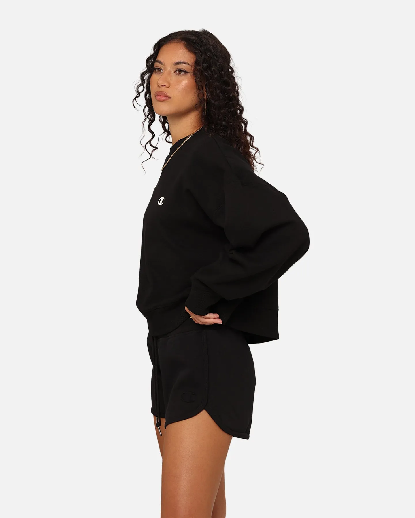 Champion Women's Rochester Base Crewneck Black