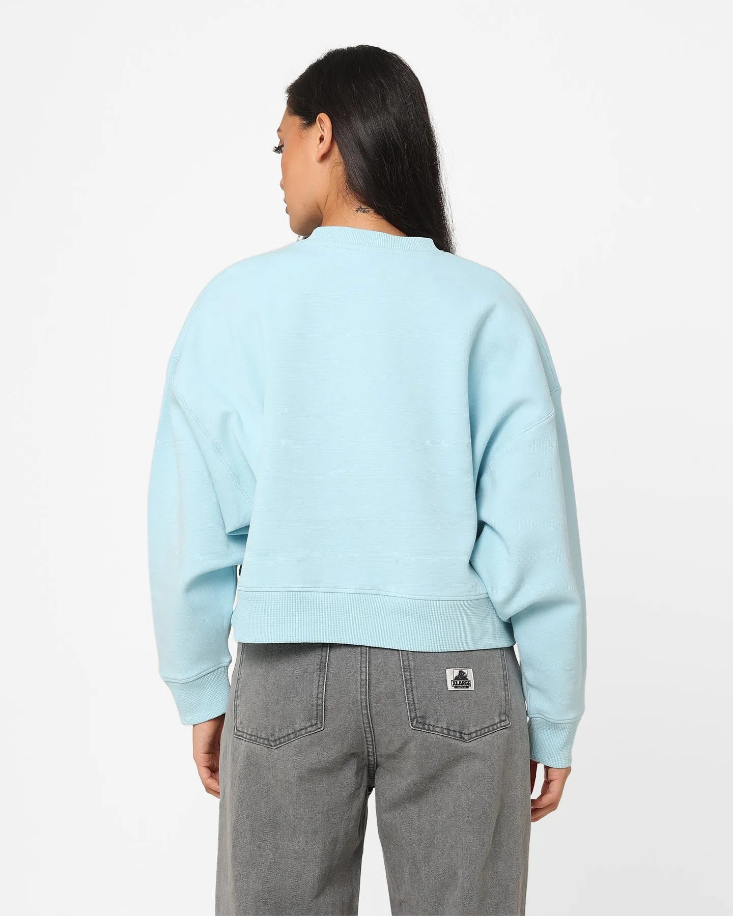 Champion Women's Rochester Base Crewneck Iced Blue CSI