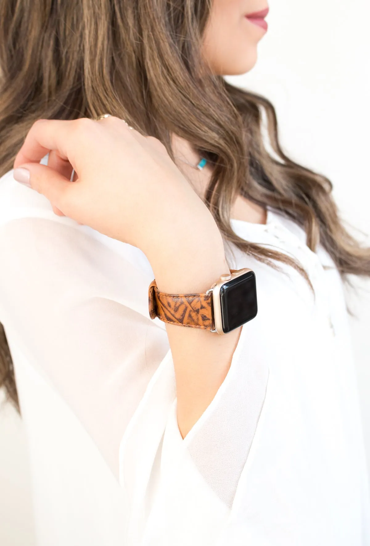 Claudia Leather Apple Watch Band