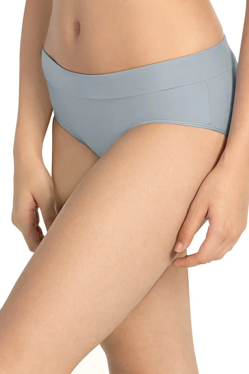 Cloudsoft Hipster Panty - Soft Gray