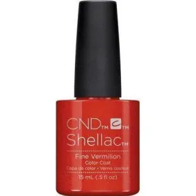 CND - Shellac Fine Vermilion 0.5 oz