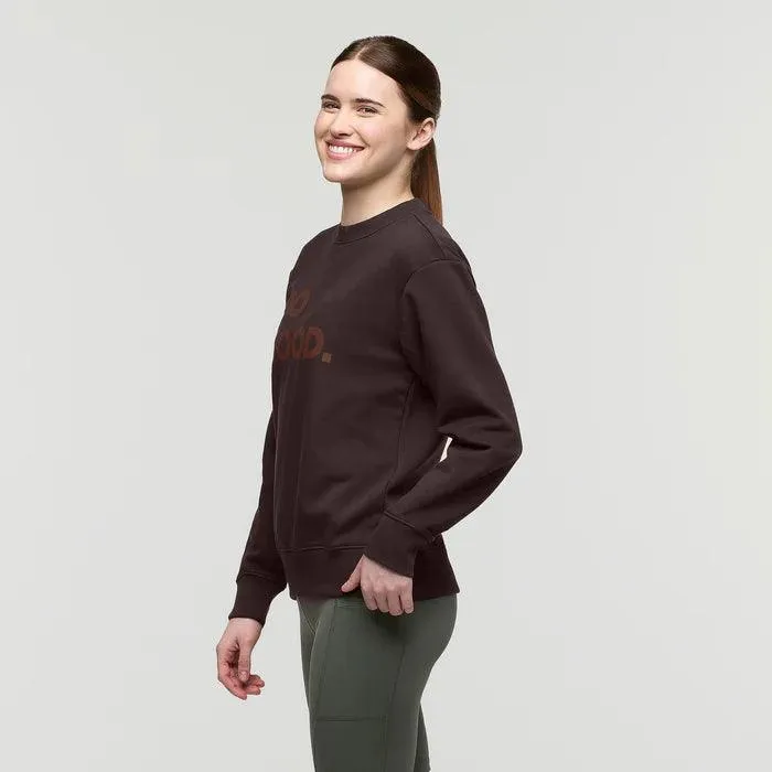 Cotopaxi Women’s Do Good Crew Sweatshirt Coffee