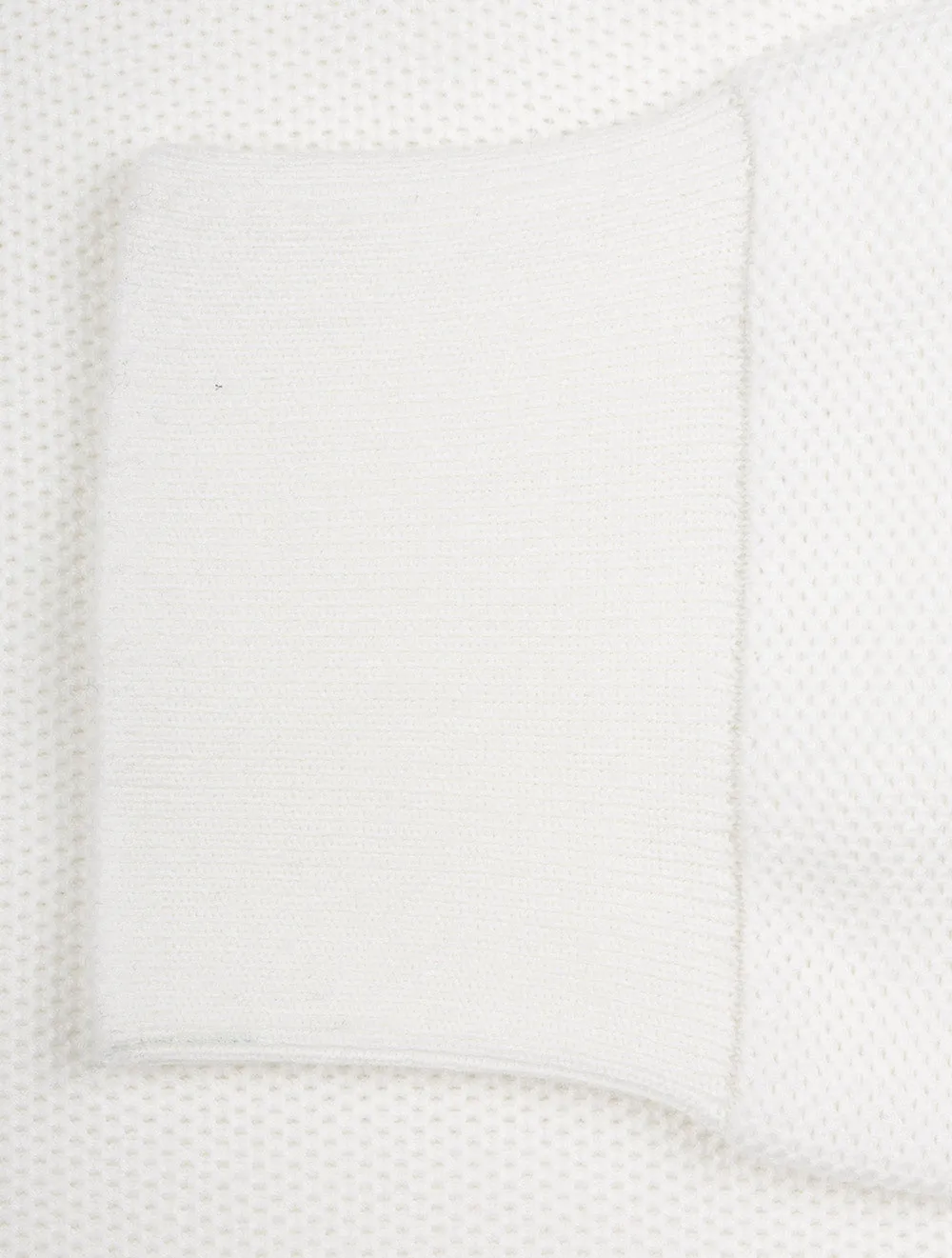 Cotton Crewneck Jumper White