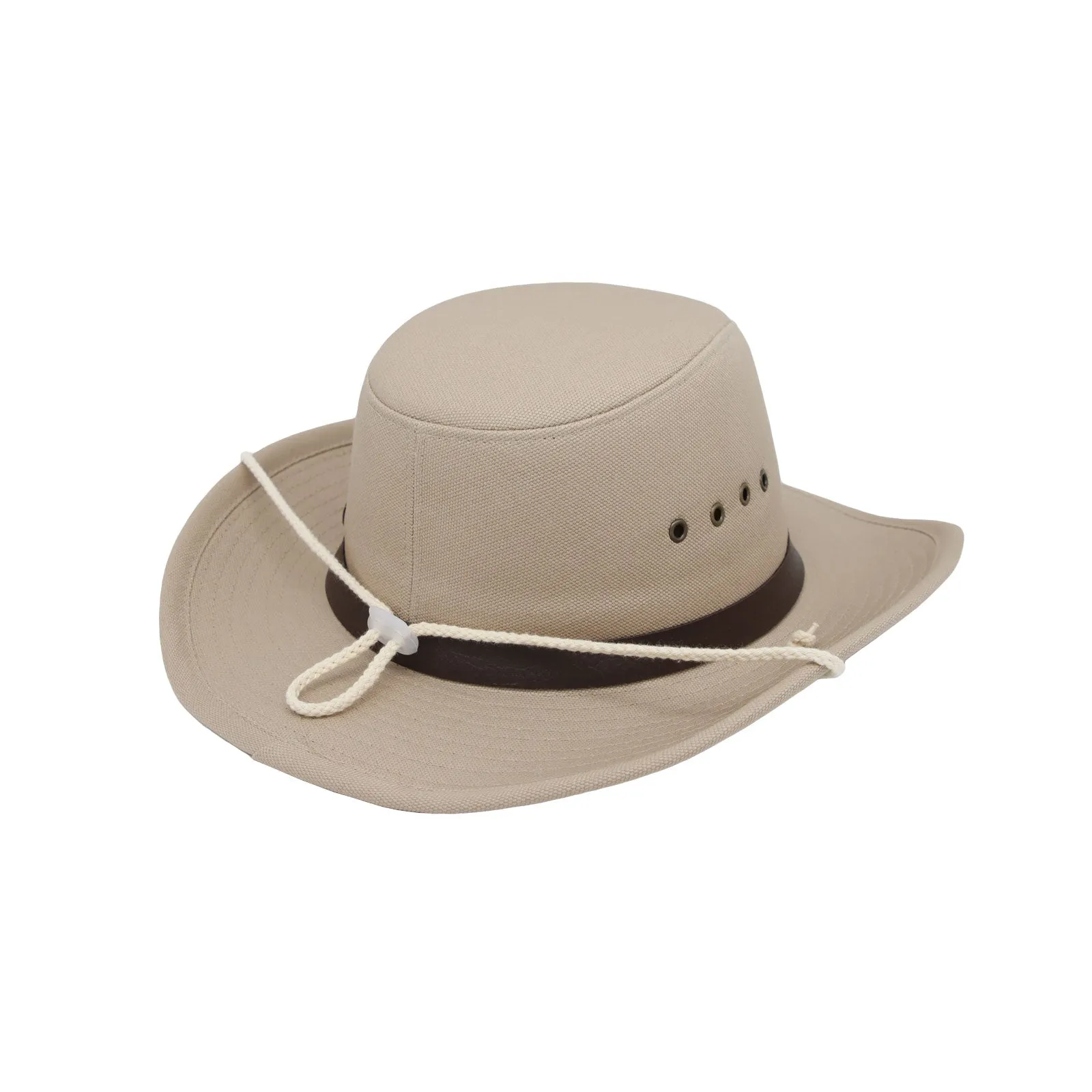 Cotton Western Cowboy Banded Hat Indiana Jones Sun Cap CD61165