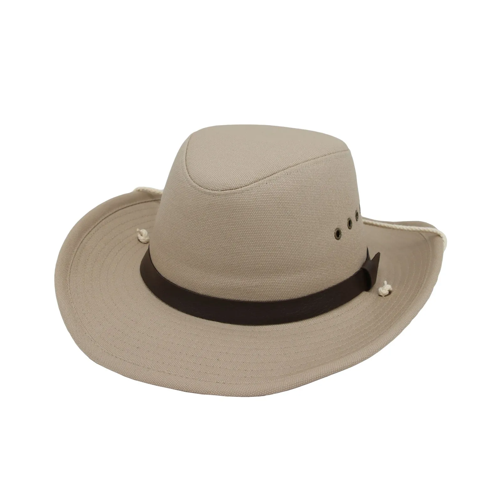 Cotton Western Cowboy Banded Hat Indiana Jones Sun Cap CD61165