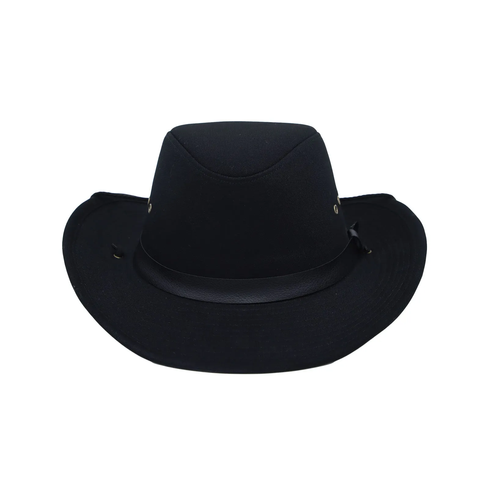 Cotton Western Cowboy Banded Hat Indiana Jones Sun Cap CD61165