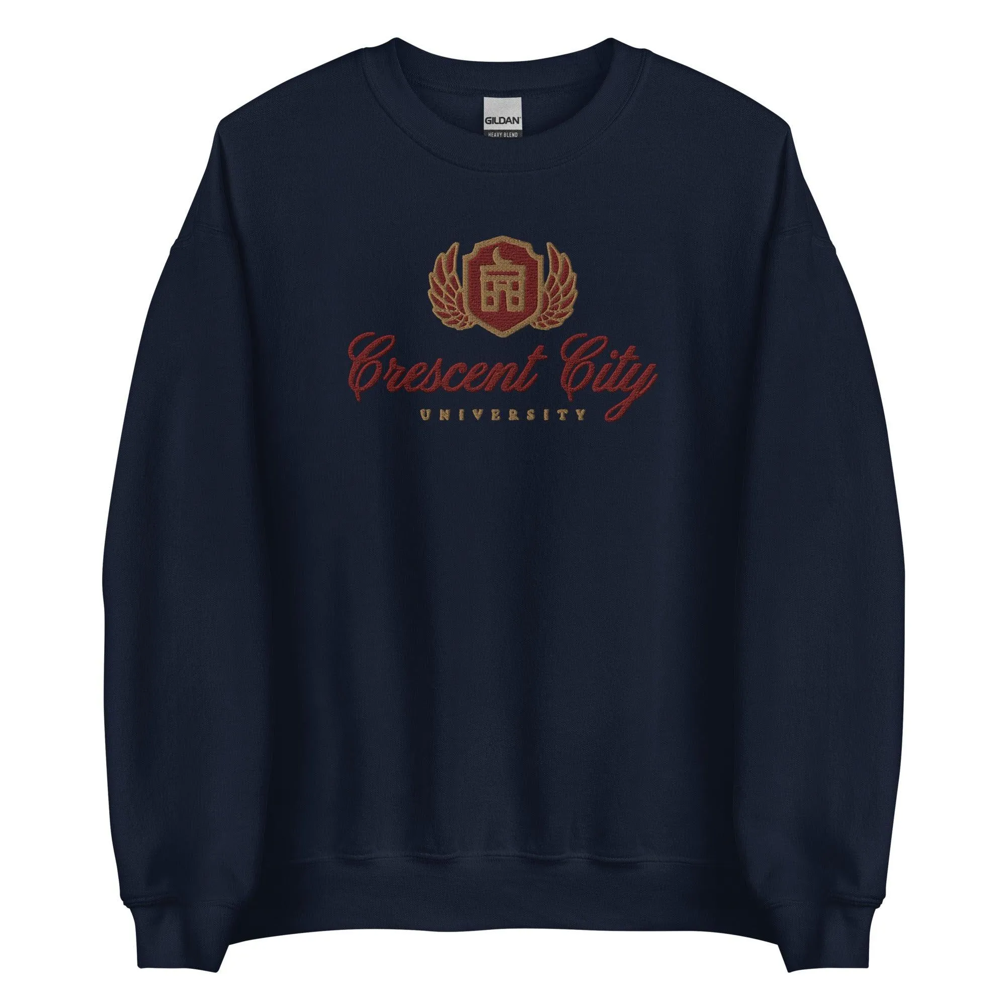 Crescent City University Embroidered Sweatshirt