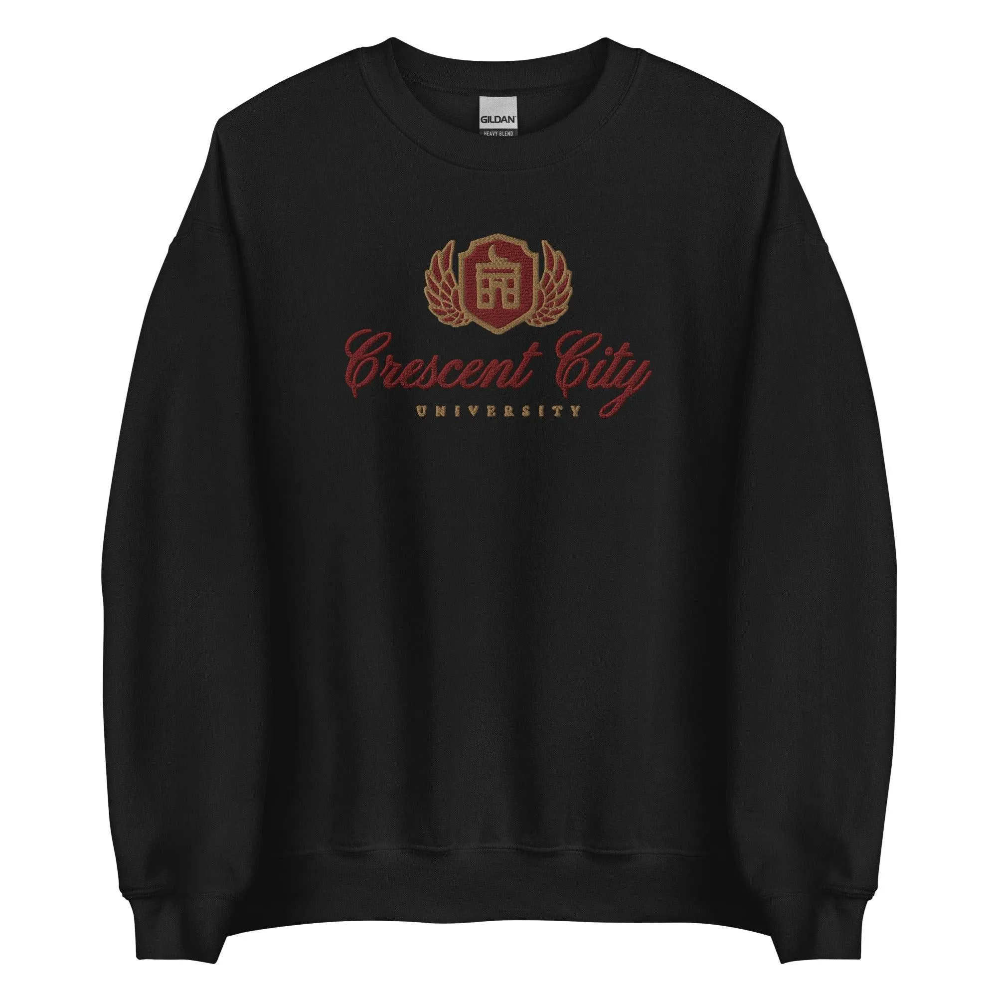 Crescent City University Embroidered Sweatshirt