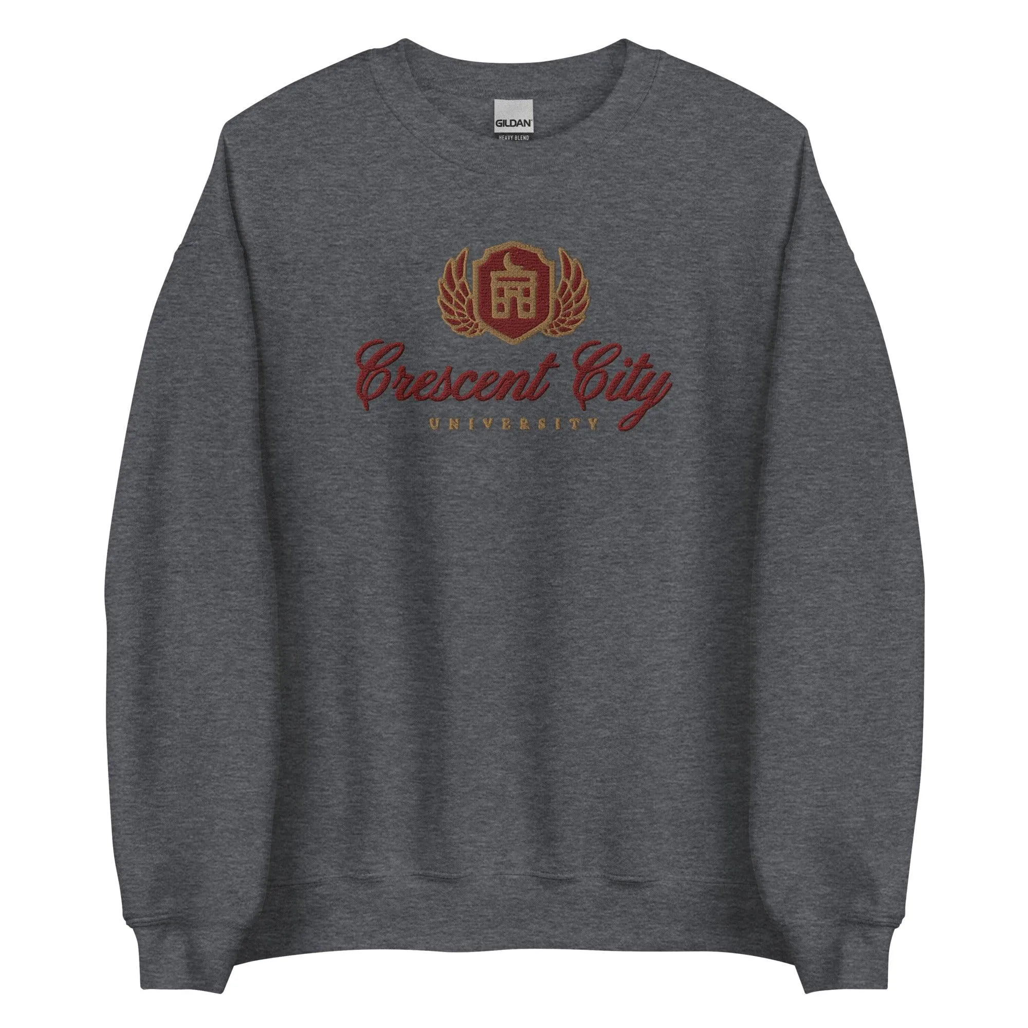 Crescent City University Embroidered Sweatshirt