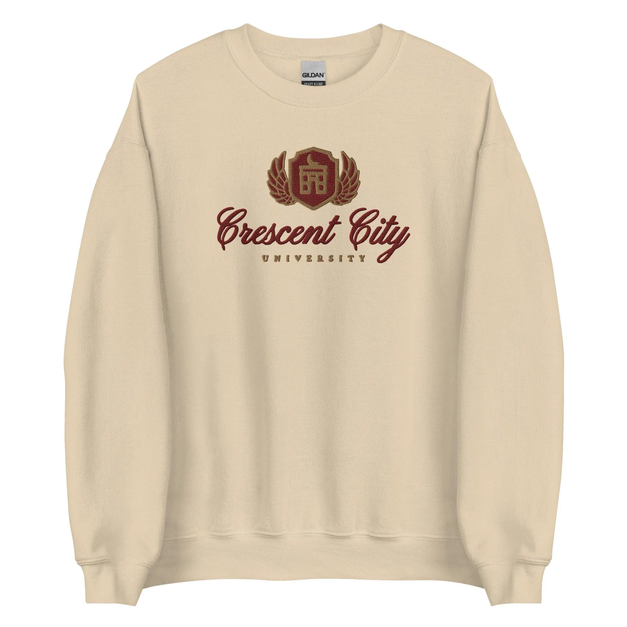 Crescent City University Embroidered Sweatshirt