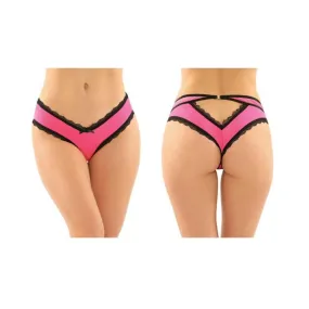 Dahlia Cheeky Hipster Panty S/M Pink